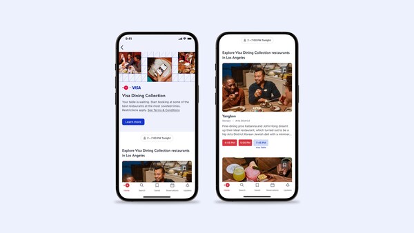 The OpenTable & Visa Dining Collection