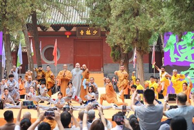 Kung Fu practitioners compete in the 2024 Shaolin Games Finals