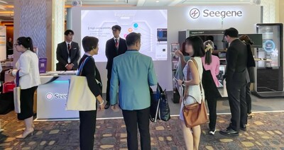 Seegene exhibits its booth and demonstrates the HPV diagnostic products with STARlet-AIOS™ at AOGIN 2024 on Thursday, July 11-13, 2024