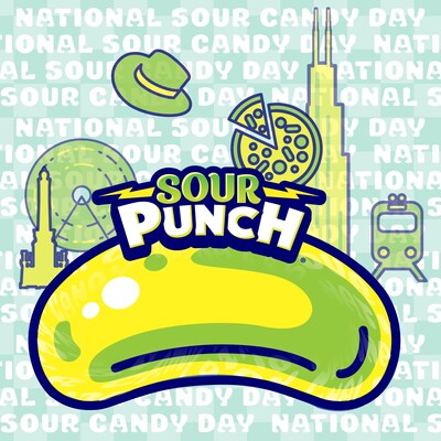 Sour Punch is celebrating National Sour Candy Day in Chicago, just east of The Bean in Millennium Park, from 11 am – 5 pm! Join us for fun games, free merch, photo ops, and free candy!
