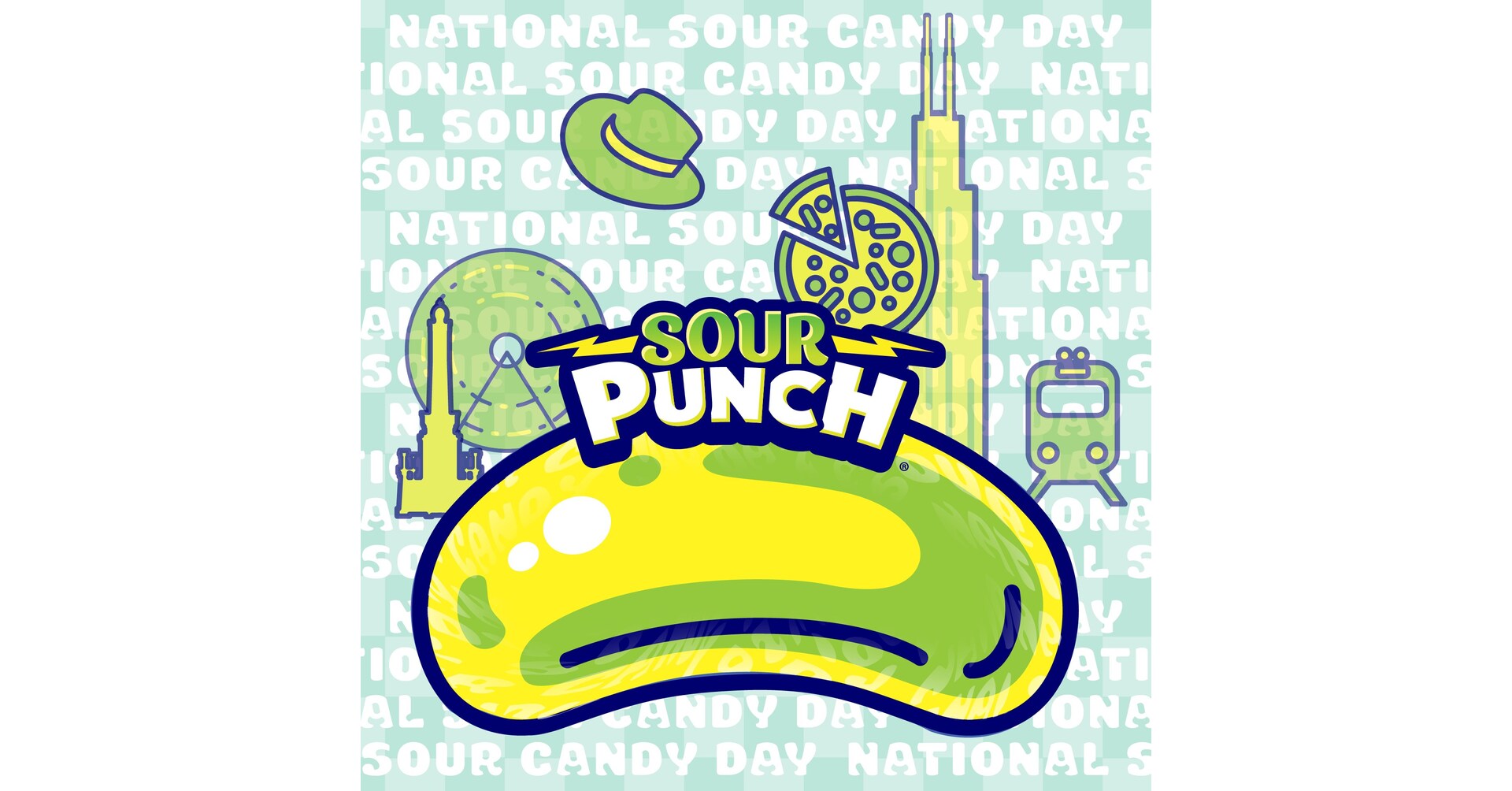 SOUR PUNCH® Celebrates National Sour Candy Day with FREE Candy & Swag  Giveaway at Millennium Park!