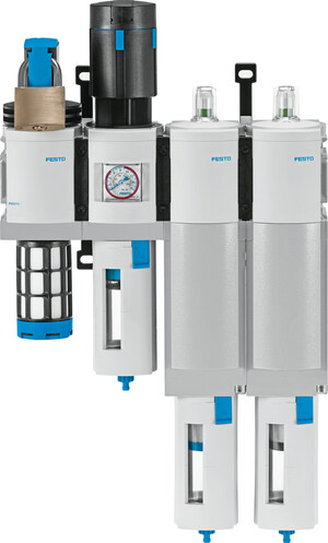 Festo Introduces Pre-Configured and Assembled Air Preparation Units that Meet Safe Quality Food Guidelines