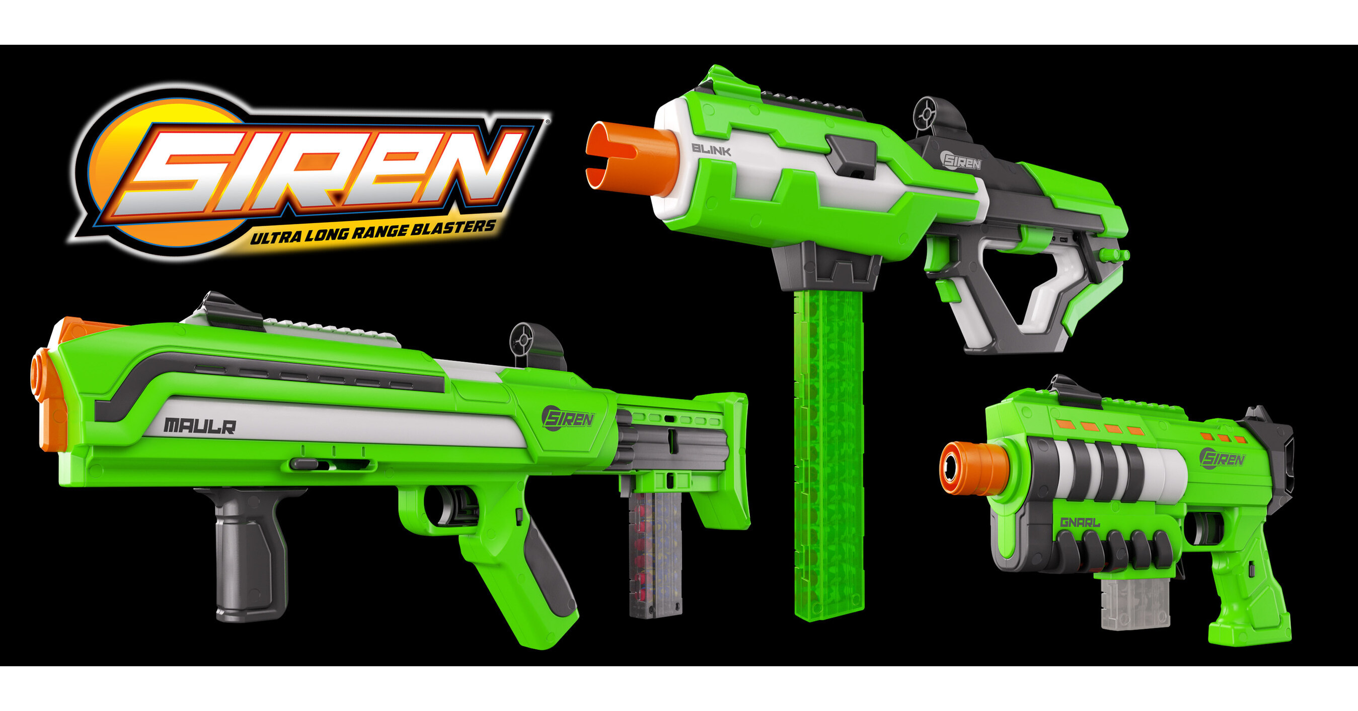 NSI International Introduces SIREN: Game-Changing, High-Performance Foam Dart Blasters!