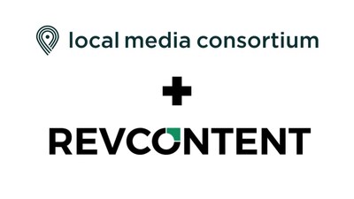 RevContent Local Media Consortium combined logos