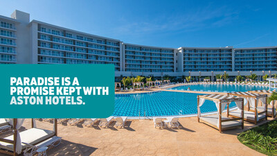 Sunwing Vacations and Aston Hotels band together to serve Canadians exclusive perks, upgrades and fun under the Cuban sun. (CNW Group/Sunwing Vacations Inc.)