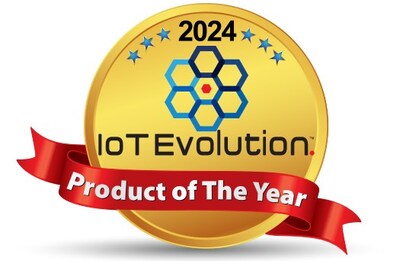 2024 IoT Evolution Product of the Year Award, presented by TMC and Crossfire Media