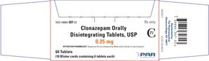 Endo USA, Inc. Issues Voluntary, Nationwide Recall of One Lot of Clonazepam Orally Disintegrating Tablets, USP (C-IV) Lot Number 550147301 Due to Mislabeling: Incorrect Strength on Product Carton