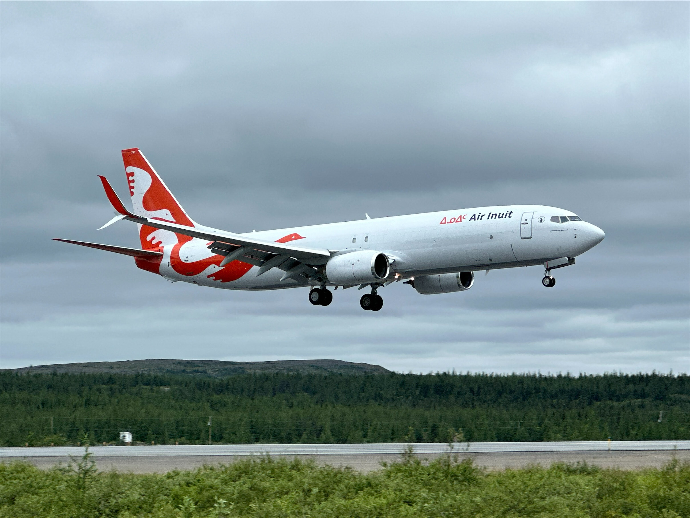 Fleet Modernization - Newly Acquired Boeing Next-Generation 737-800 Aircraft Makes Inaugural Freight Delivery to Nunavik