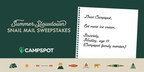 Campspot Snail Mail Sweepstakes Sample Entry