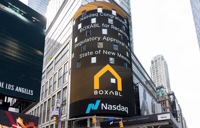 NASDAQ congratulates BOXABL
