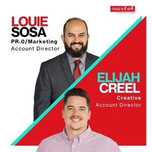 Raise a glass: Merlot Marketing promotes Louie Sosa and Eli Creel to Directors