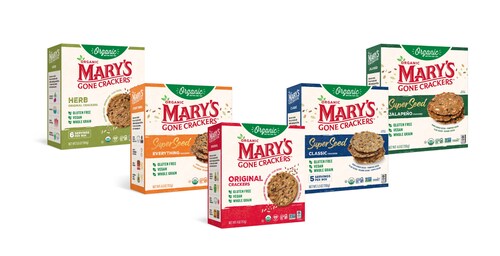 mary's organic snacks and tobacco Mary's Gone Crackers Unveils New Packaging to Highlight Leading Organic and  Gluten-Free Status