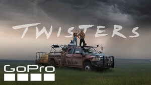 GoPro Brings You into the Eye of the Storm for Universal Pictures, Warner Bros. Pictures and Amblin Entertainment's TWISTERS