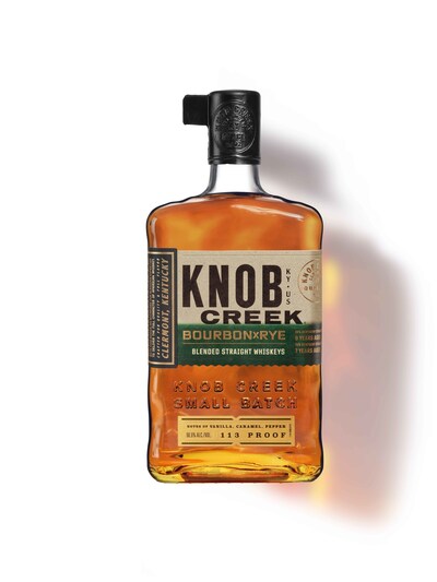 KNOB CREEK® BOURBON X RYE BLENDS THE BEST OF KNOB CREEK® BOURBON AND RYE