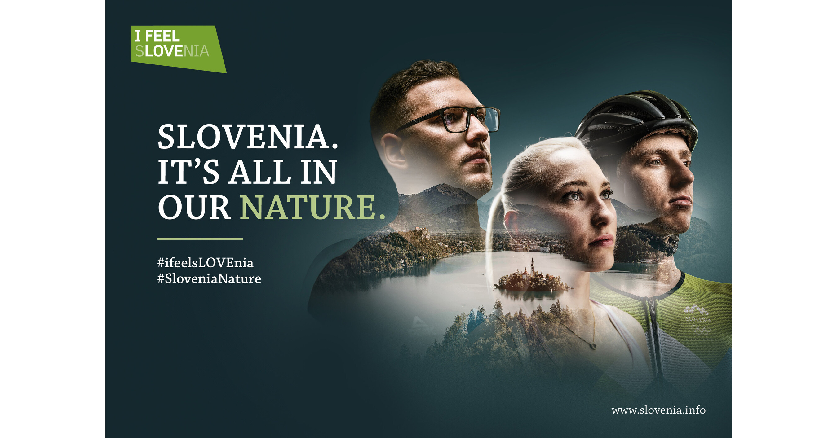 NEUE WERBEKAMPAGNE: SLOWENIEN. ES LIEGT IN UNSERER NATUR