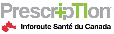 Logo de PrescripTIon/Inforoute Santé du Canada (Groupe CNW/Inforoute Santé du Canada)