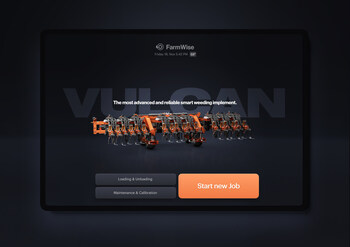 Farmwise Vulcan HMI - ZeroSixty