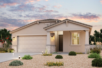 Rendering of Plan 1 | The Lakes at Rancho El Dorado by Century Communities | New Homes For Sale in Maricopa, AZ