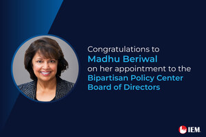 Madhu Beriwal Appointed to Bipartisan Policy Center Board of Directors