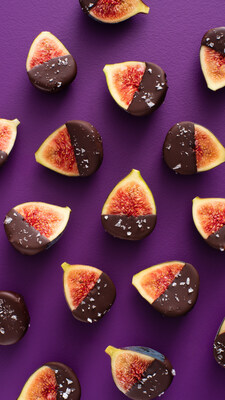 Satisfy your sweet tooth with Chocolate-Dipped California Fresh Figs!
