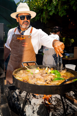 The Asada Fest presented by Northgate Gonzalez Market paid homage to the 40-year legacy of "Los Meros Meros de la Carne Asada" with a culinary showcase featuring renowned chefs such as Javier Plascencia from Baja, Claudette Zepeda of Top Chef fame from San Diego, and social media sensation RobeGrill "Que Chille" from Hermosillo, Sonora.