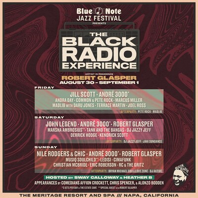 The Black Radio Experience Daily Lineup