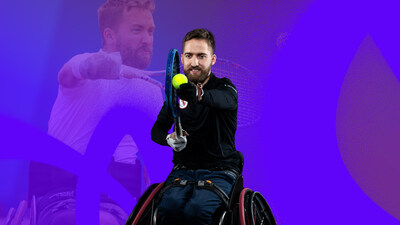 Rob Shaw will represent Canada at the Paris 2024 Paralympic Games in wheelchair tennis. PHOTO: Canadian Paralympic Committee (CNW Group/Canadian Paralympic Committee (Sponsorships))