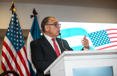HUGE President Juan José Daboub gave opening remarks to the summit.