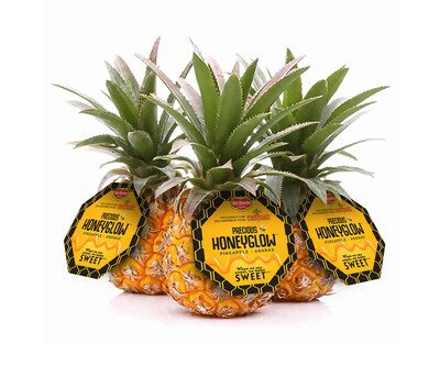 Fresh Del Monte’s new Precious Honeyglow™ is the most compact pineapple in Del Monte history, weighing between 1.5 and 2 pounds, about half the average weight of a full size traditional fresh pineapple. The smaller Del Monte® Precious Honeyglow™ pineapple is designed to offer consumers more choices in the variety and size of their fresh pineapple, to suit taste preferences and reduce food waste.