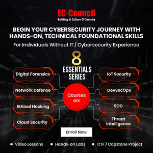 EC-Council Democratizes Hands-On Cybersecurity Training with 8 Cyber Essential Courses