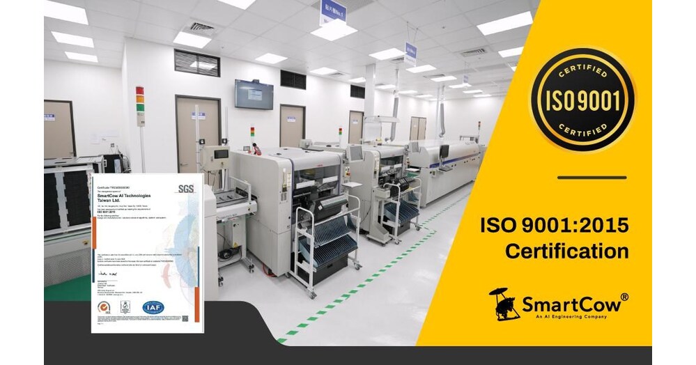 SmartCow Achieves ISO 9001:2015 Certification for Production Center