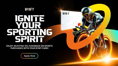 Bybit Crypto Games: Cashback When You Spend on Sports with Bybit Card (PRNewsfoto/Bybit)