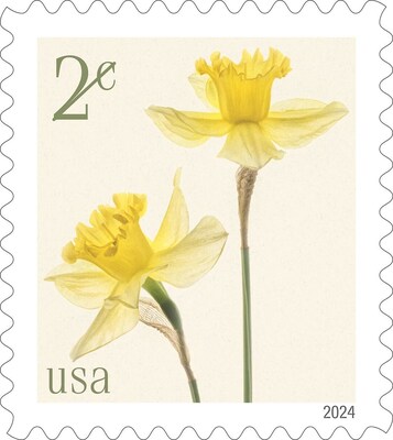 2¢ Daffodils Stamp - United States Postal Service