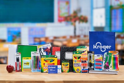 Recognized by Crayola as a Best-in-Class retailer for its back-to-school aisle, Kroger has hundreds of school supplies for less than $3, boasting all the essentials from paper, pens and markers to glue sticks and pencil boxes.