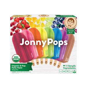 JonnyPops Delights Fans with New Organic 8-Pop Party Pack... 8 Flavors in One Box!