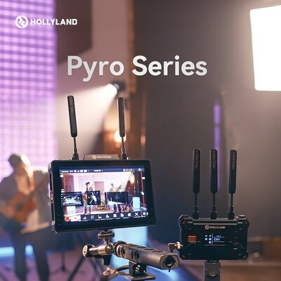 A Hollyland adiciona o monitor de vídeo tudo-em-um Pyro 7, TX e RX à série Pyro