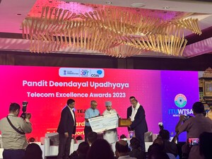 Tejas Networks wins Pandit Deendayal Upadhyaya Telecom Excellence Award from Government of India