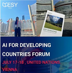ESY SUNHOME exhibe las capacidades de la IA en el Foro de las Naciones Unidas