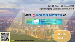 KOLON Biotech Participates in BIO Asia-Taiwan 2024 from July 25