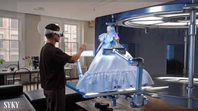 SYKY for Apple Vision Pro debuts showcase with iconic Japanese label Anrealage