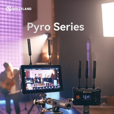 Hollyland Adds Pyro 7 All-in-one Video Monitor, TX and RX to Pyro Series