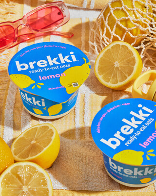 Formulated with brekki’s signature base blend, the new Lemon flavor offers an innovative and nutritious twist on a summer favorite. Lemon oats offer a delightful balance of sweet and savory reminiscent of homemade lemon jam.