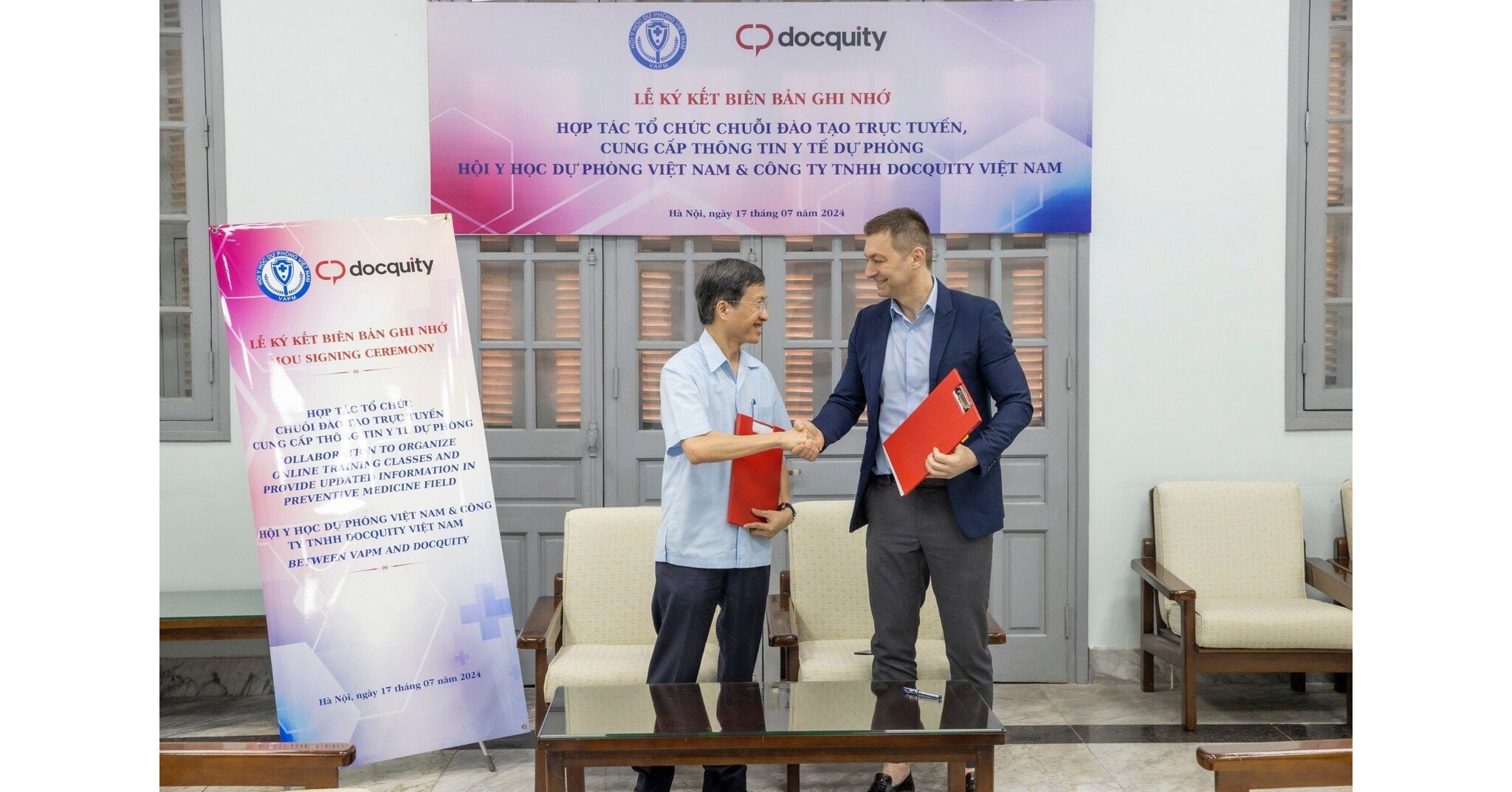 Daquity và Hiệp hội Y tế Dự phòng Việt Nam (VAPM) là đối tác trong việc thúc đẩy thực hành lâm sàng.