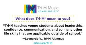 2023-2024 Tri-M® Music Honor Society National and State Chapters of the Year Announced