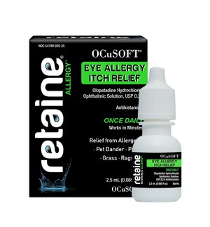 OCuSOFT® Introduces NEW OCuSOFT® Retaine® Allergy Artificial Tears for Eye Allergy Itch Relief