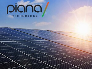 PIANA TECHNOLOGY'S NEWLY EXPANDED SOLAR POWER SYSTEM REDUCES ITS ENERGY CONSUMPTION BY 70% WHILE ALSO CONTRIBUTING TO THE LOCAL ENERGY SUPPLY