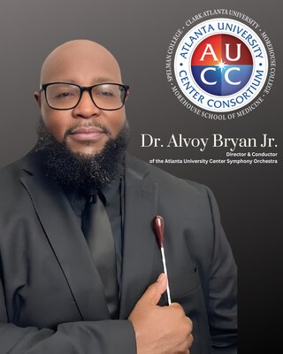 Dr. Alvoy Bryan Jr. will join the Atlanta University Center Consortium, as Director & Conductor of the Atlanta University Center Orchestra leading students from Clark Atlanta University, Morehouse College, and Spelman College.