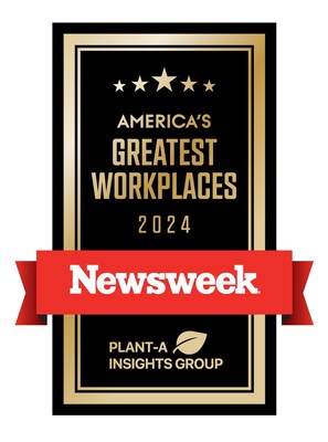DXC Technology Recognized by Newsweek as one of America’s Greatest Workplaces for 2024 (CNW Group/DXC Technology Company)