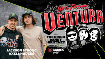 Monster Energy’s UNLEASHED Podcast Welcomes FMX Innovators Jackson Strong and Axell Hodges on Special Live Episode 409 from X Games Ventura 2024