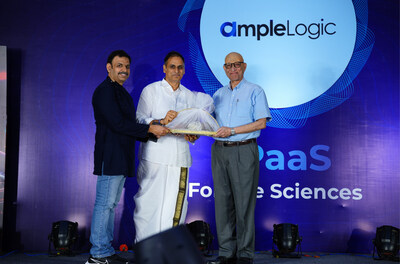 Dr. Krishna Mohan, Executive Director of Bharat Biotech, graced AmpleLogic’s 15th Annual Day event